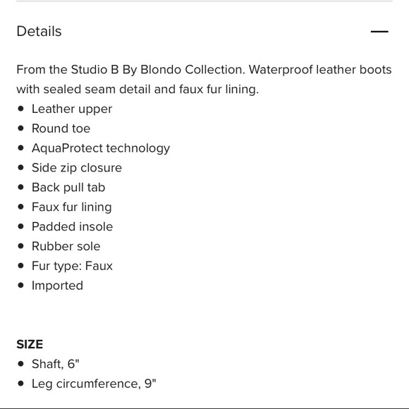 Blondo (Men’s) Studio B Leather Boots Black 10.5 - Picture 14 of 14